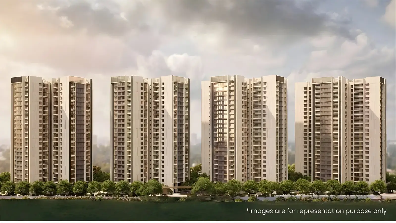 Luxury residential tower